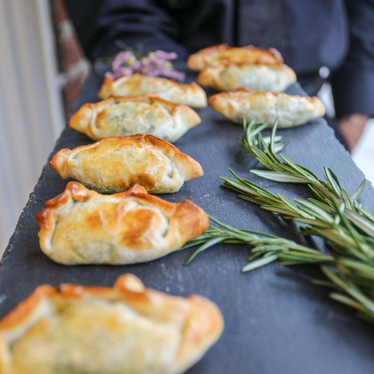 Full catering table